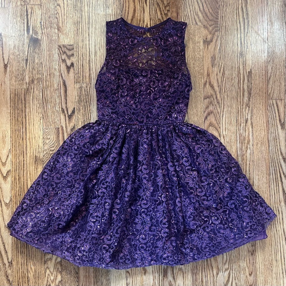 Alice and Olivia lace sparkling dress